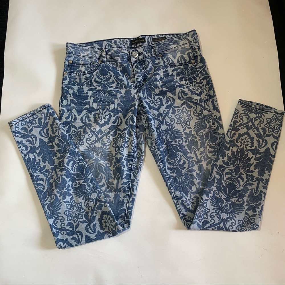 “Sacred Virtue Floral Jeggings - Medium, Pre-Owned”